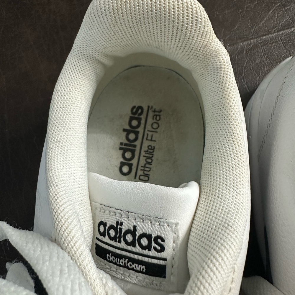 Adidas Classic White and Black Sneakers - Picture 7 of 9